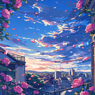 星空动漫元素圣典法师角色头像
